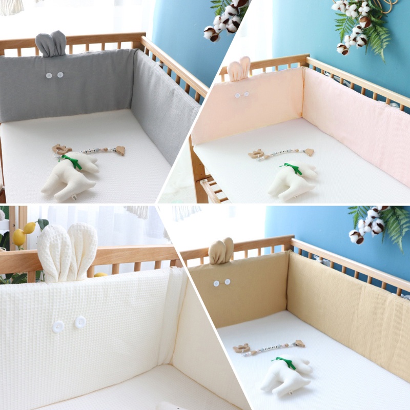 Đệm Bảo Vệ Đầu Giường Chống Ngã Cho Bé