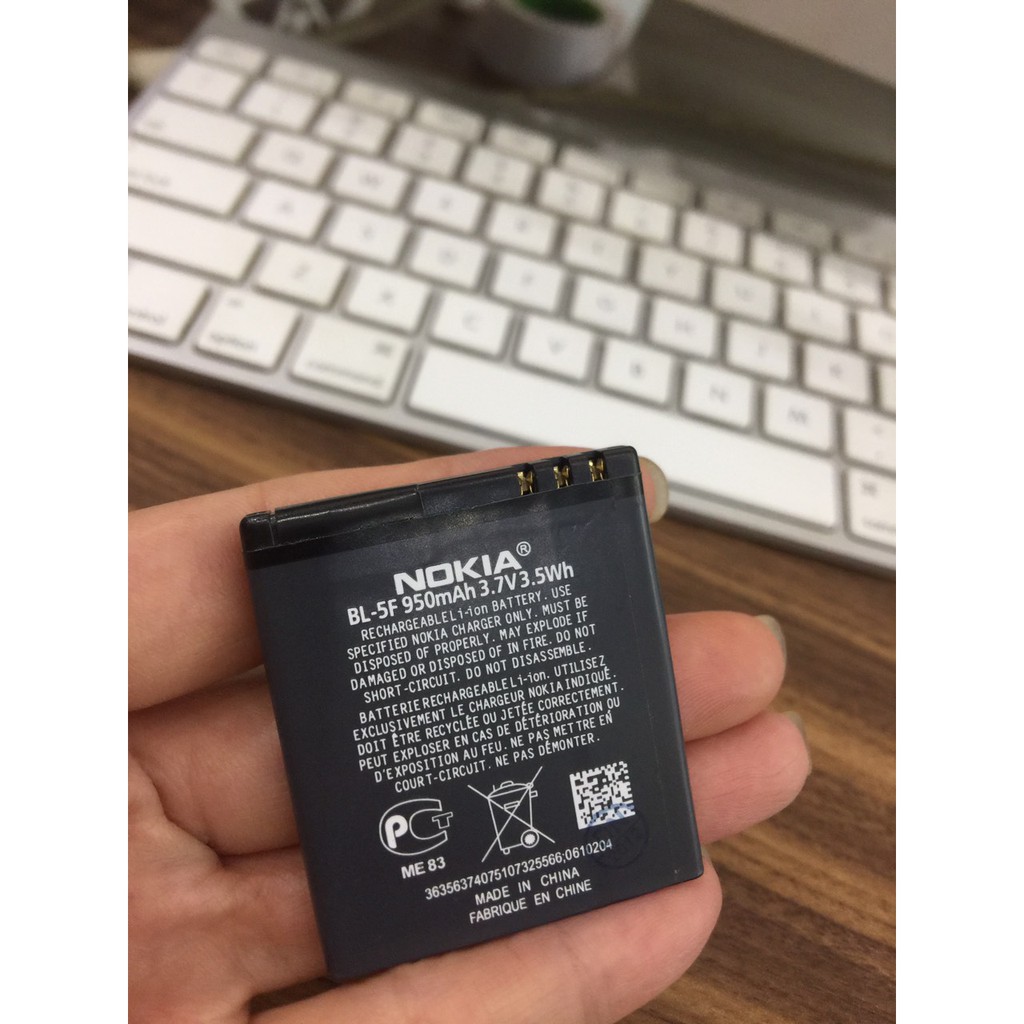 PIN NOKIA BL- 5F CHO ĐIỆN THOẠI Nokia E65, N93i, N95, N96