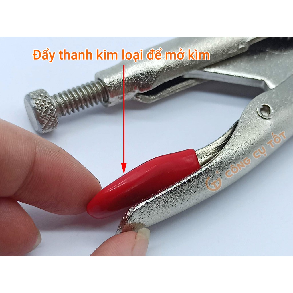 Kìm chết mini 136mm Standard thép hợp kim mạ Crom bền bỉ