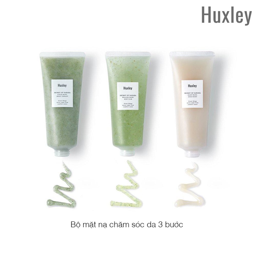 Mặt nạ tẩy tế bào chết chiết xuất xương rồng Huxley Scrub Mask: Sweet Therapy