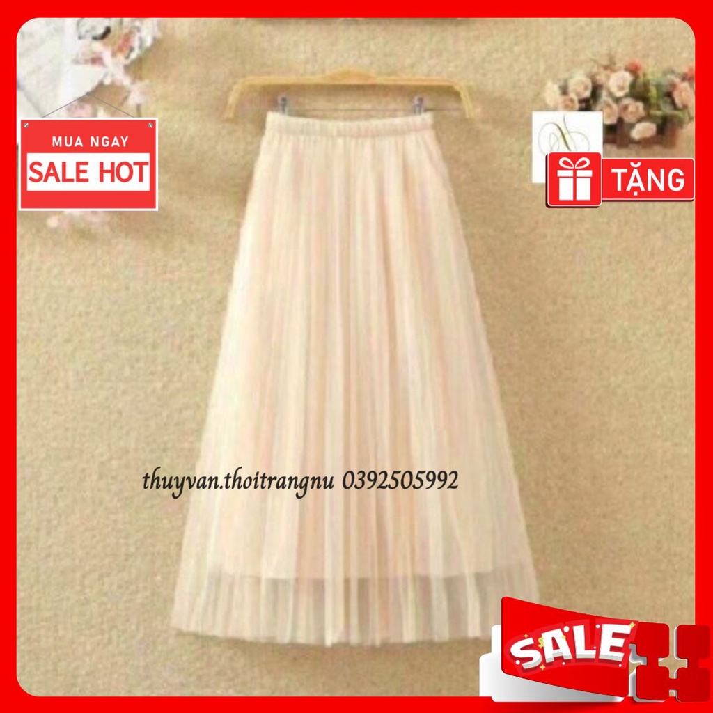 Chân váy công chúa lưới voan maxi 3 lớp hàng Quảng Châu - chân váy tutu