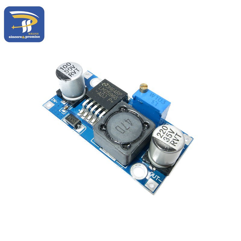 Mô đun hạ áp LM2596 lm2596s adj 5V / 12V / 24V adju .