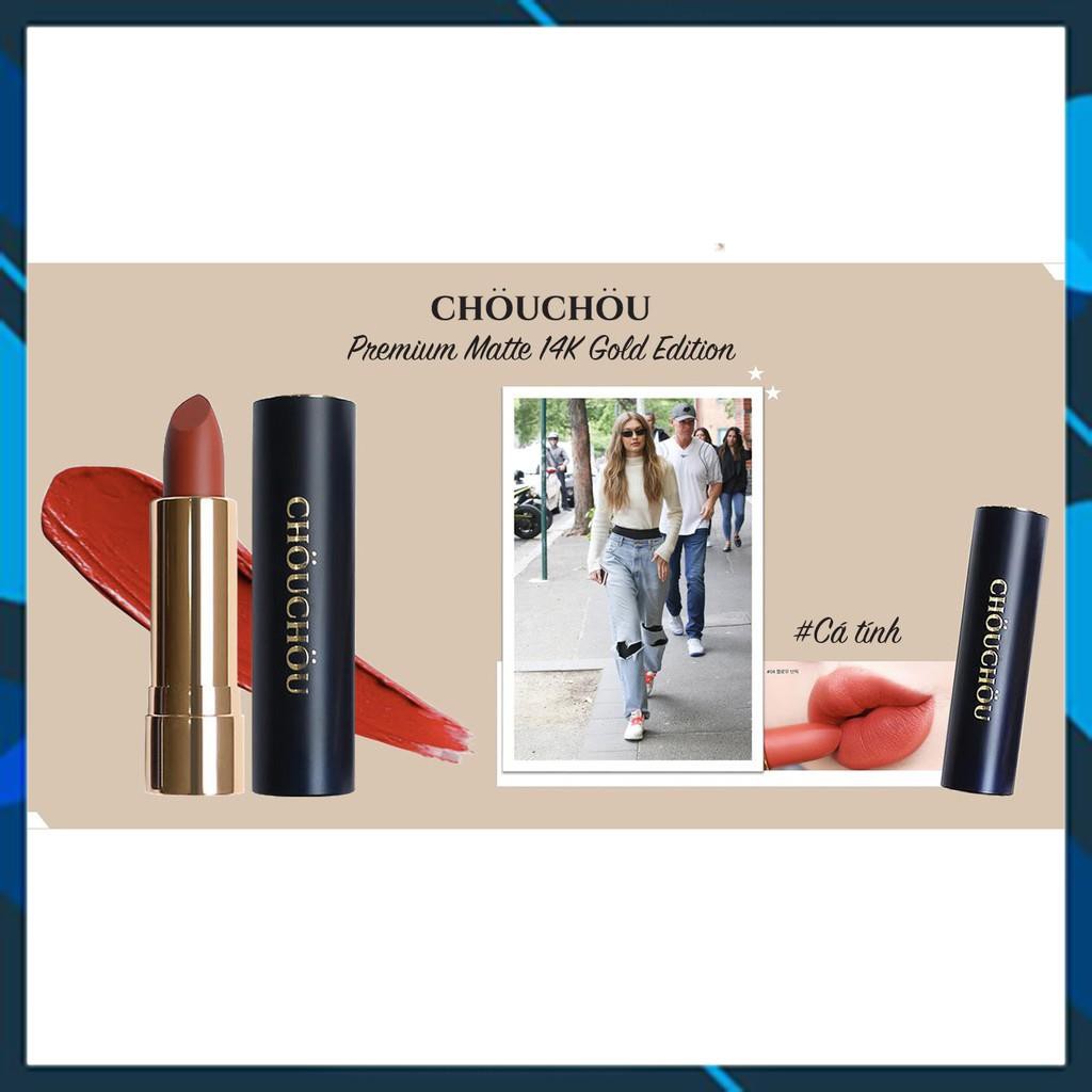 FREESHIP- Son Thỏi Chou Chou Signature Premire Matt Rouge