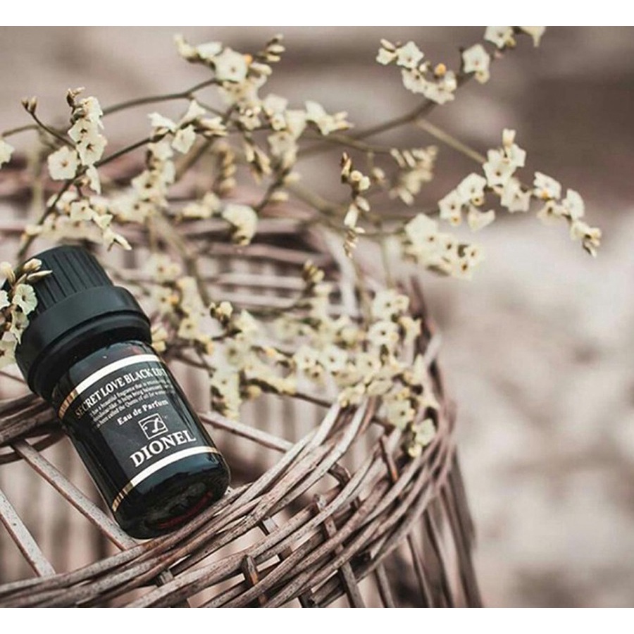 Nước hoa vùng kín Dionel secret love Black Edition 5ml, Nước hoa bím Hàn Quốc hương thơm quyến rũ