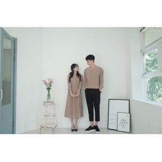 Đồ đôi, sơ mi nam + váy nữ