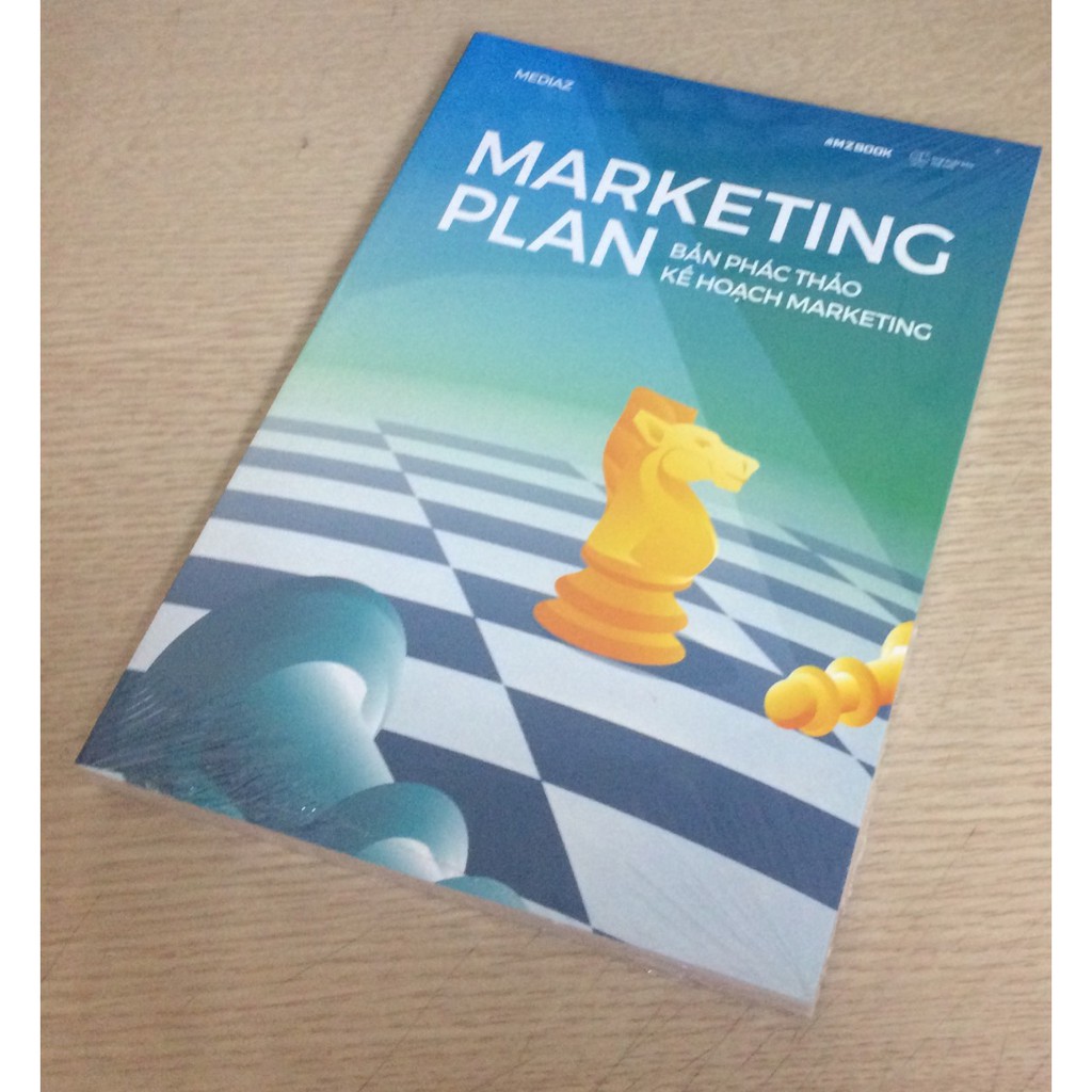 [ Sách ] Marketing Plan - Bản Phác Thảo Kế Hoạch Marketing - Tặng Kèm Sổ Tay