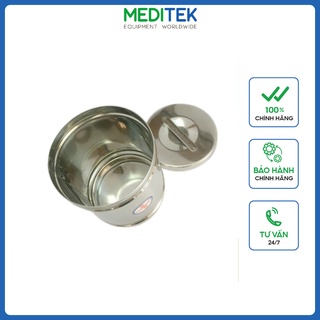 Hộp đựng bông gạc y tế, đường kính 6 cm