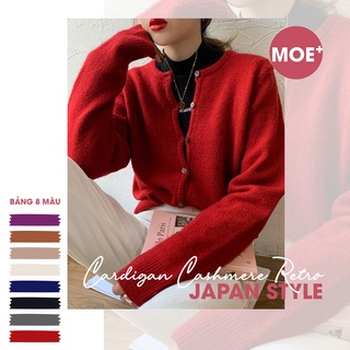 HÀNG SẴN_Áo Khoác Cardigan Cashmere Retro Korea