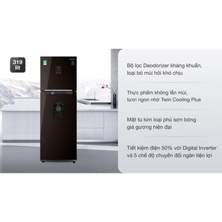 Tủ lạnh samsung inverter 319 lít rt32k5932by/sv