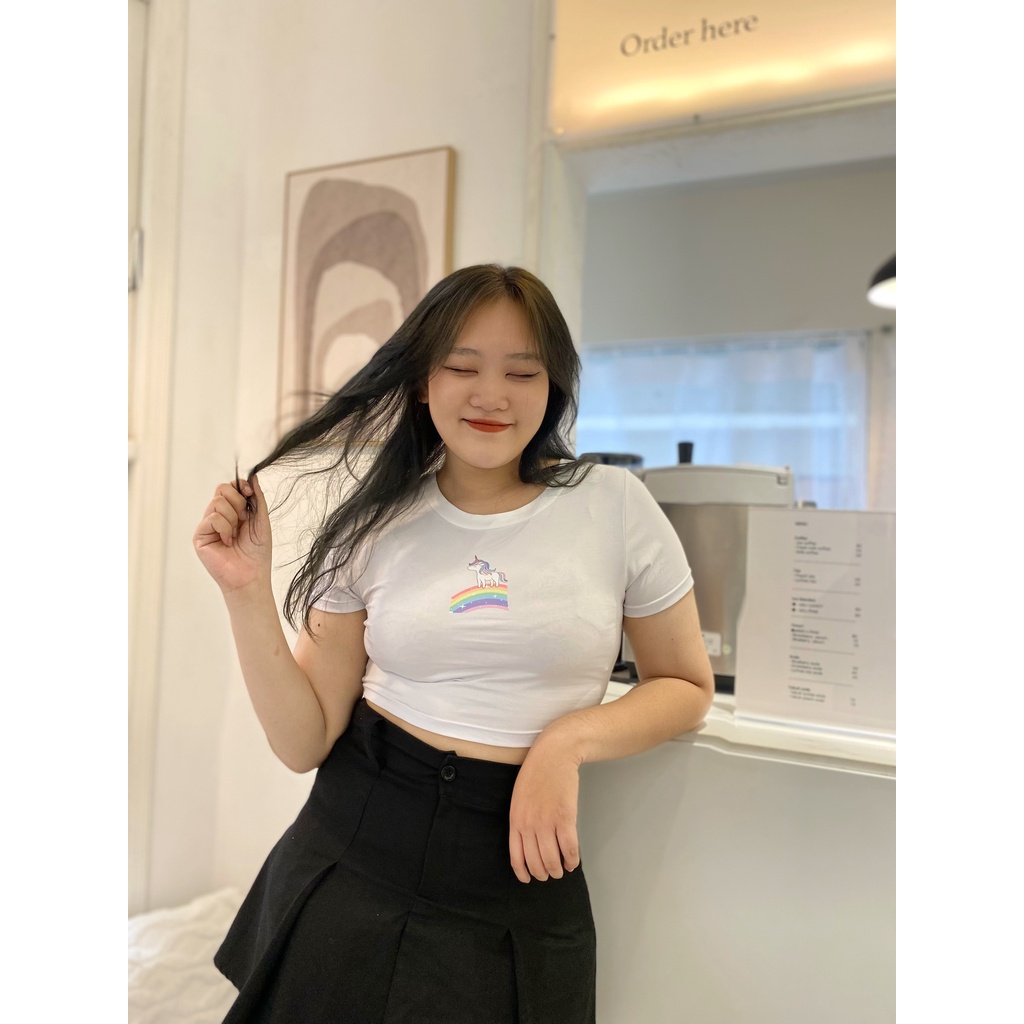 ÁO CROP UNI BIGSIZE