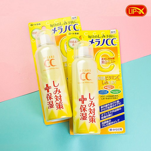 Xịt Khoáng Melano CC Whitening Mist Dưỡng Da, Hỗ Trợ Mờ Thâm Nám 100g