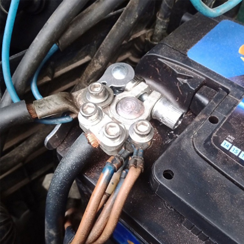 1 Cặp Kẹp Nối Dây Điện Tháo Lắp Nhanh Cho Xe Hơi / Tàu Thuyền