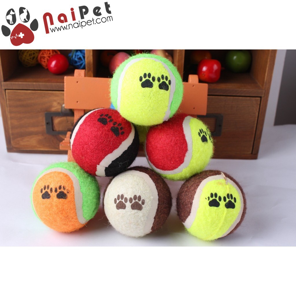 Đồ Chơi Bóng Tennis Cho Chó Mèo DCTC003
