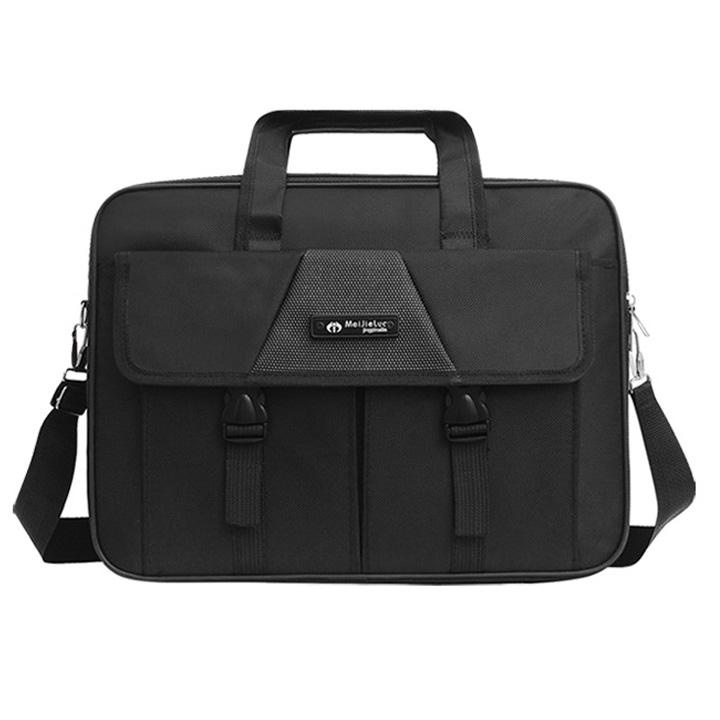 Cặp văn phòng laptop 15 inch đeo chéo đeo vai Case trung tâm K991 Shalla