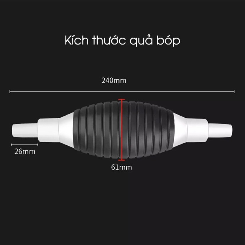 [FREESHIP] Vòi Hút Rượu, Hút Xăng Dầu Đa Năng - Dụng Cụ Bơm Hút Chất Lỏng Bóp Tay.