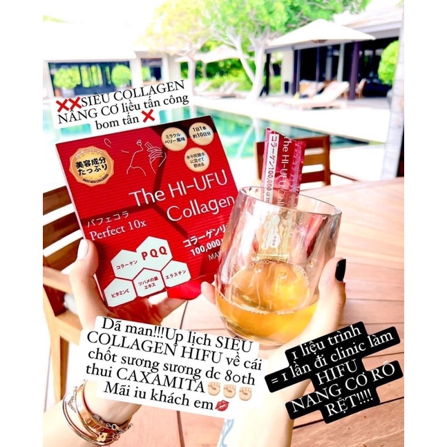 Sale Date 11/2024 - The HI-UFU Collagen, collagen Hifu Nhật Bản