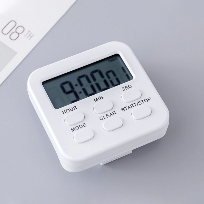 Đồng Hồ Đếm Ngược Điện Tử Đa Năng Không Gây Tiếng Ồn Kèm Giá Đỡ Tiện