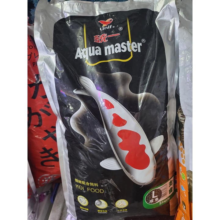 Thức ăn cá AQUA MASTER bao bạc 10kg