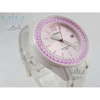 Đồng hồ nữ dây nhựa Casio LX-500H-2BVDF