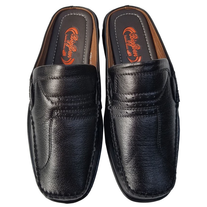 Dép Bít Đầu Nam Da Bò BIGBEN Cao Cấp SB82