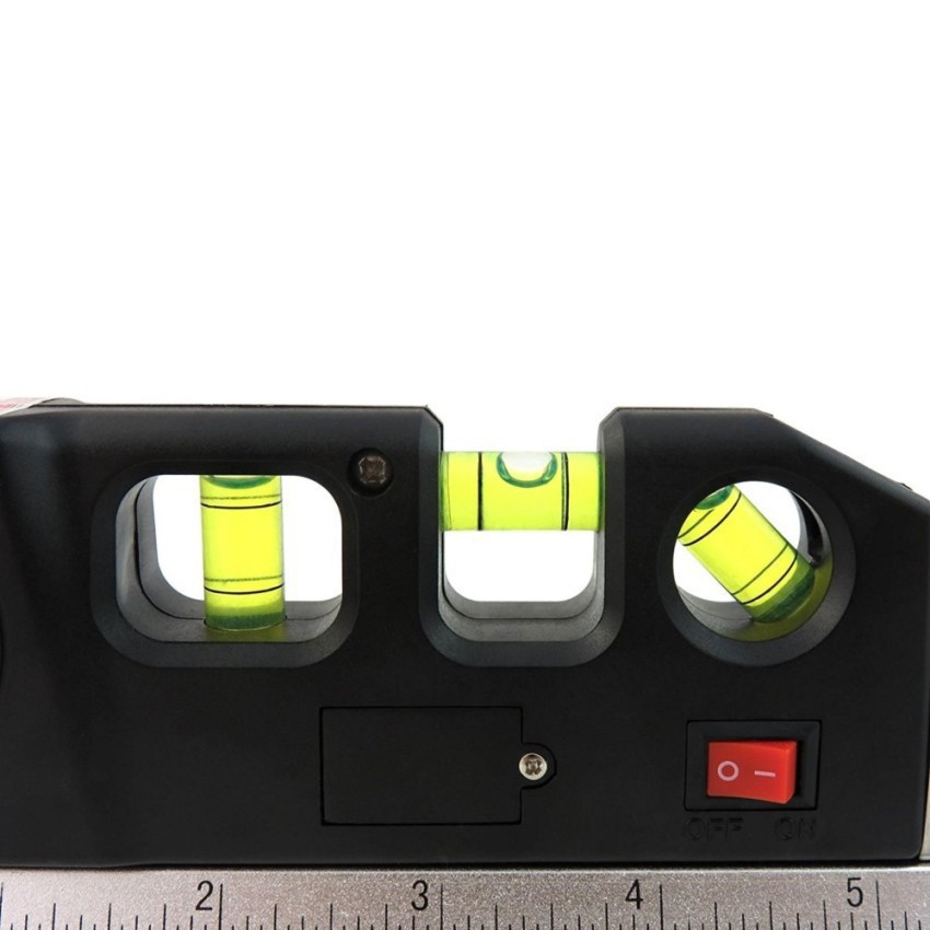Thước Thuỷ Nivo Cân Mực Laser Đa Năng F2018 Fixit Laser Levelpro3 2 Tia Dọc Ngang + Tặng Kèm 3 Viên Pin