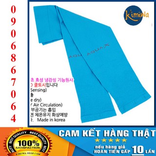 [Cam kết Korea 100% ] Ống Tay Chống Nắng AquaX Chính Hãng Dùng Cho Thể Thao Du Lịch - Màu Xanh Trời