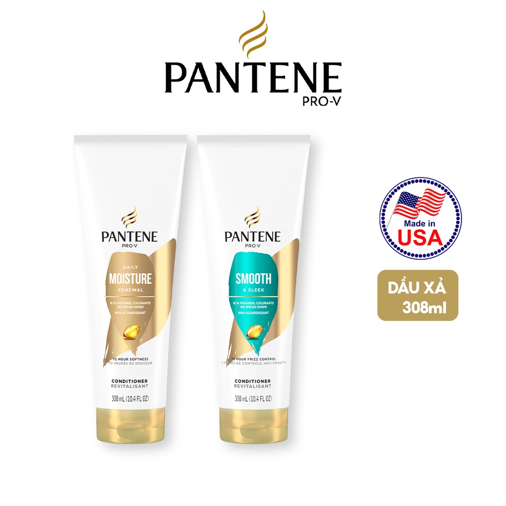 Dầu Xả Pantene Mỹ nhiều mùi hương 308ml