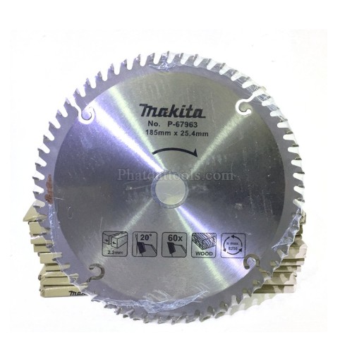 Lưỡi cưa gỗ Makita 60 răng D185