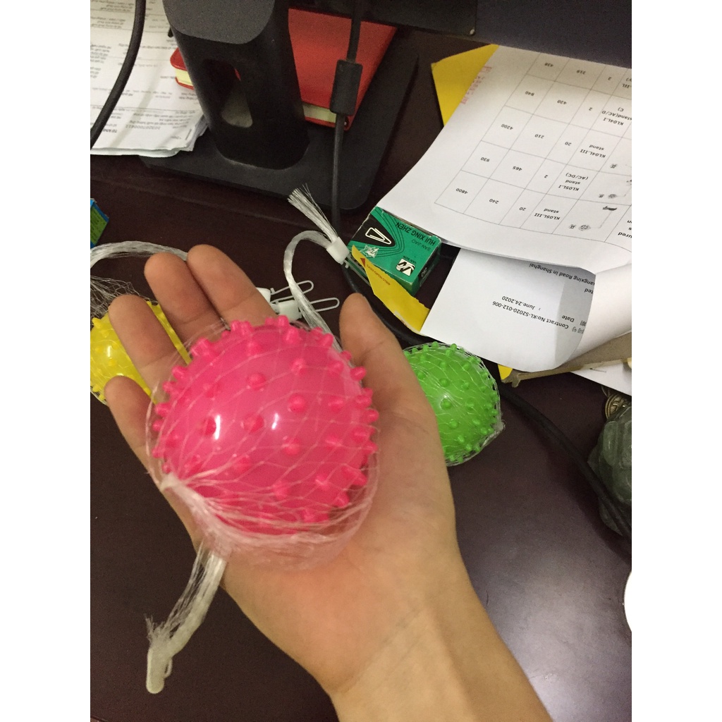 Bóng Tập Tay, Quả Bóng Cao Su Bóp Tay Phục Hồi Chức Năng Sau Tai Biến -