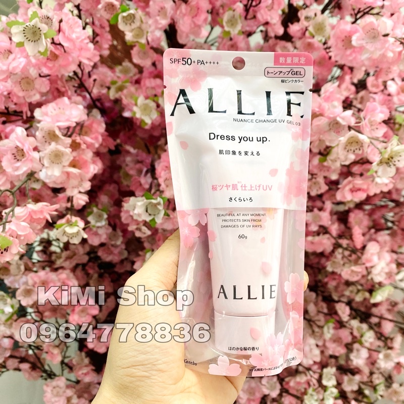 (Mẫu mới 2022) Kem chống nắng Allie Kanebo 60g