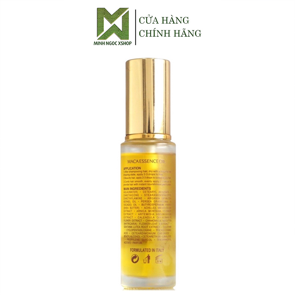Tinh dầu dưỡng tóc KARSEELL Maca 50ml dưỡng tóc khô sơ, tóc nhuộm giúp tóc phục hồi mềm mượt chuẩn salon tại nhà