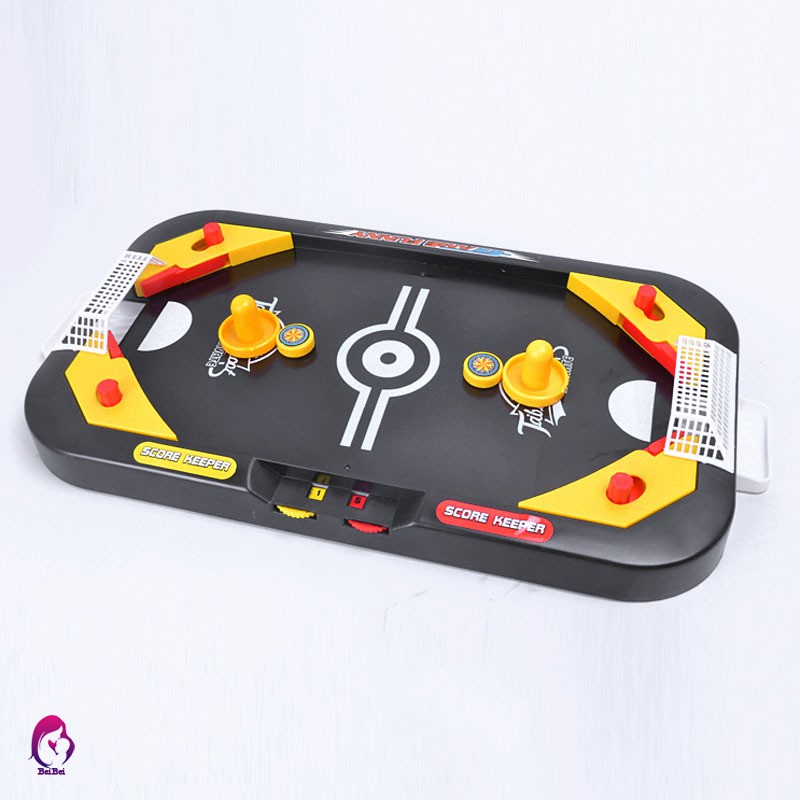 ♦♦ 2 In 1 Mini Hockey Soccer Game Arcade Style Ice Hockey Table Play Family Interactive Sports Kids 