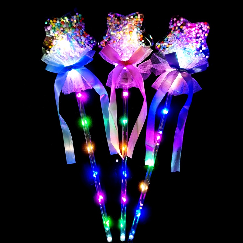 Gậy phát sáng 💝Freeship💝 quả cầu pha lê, Đèn trung thu phát sáng nhấp nháy mẫu 2022