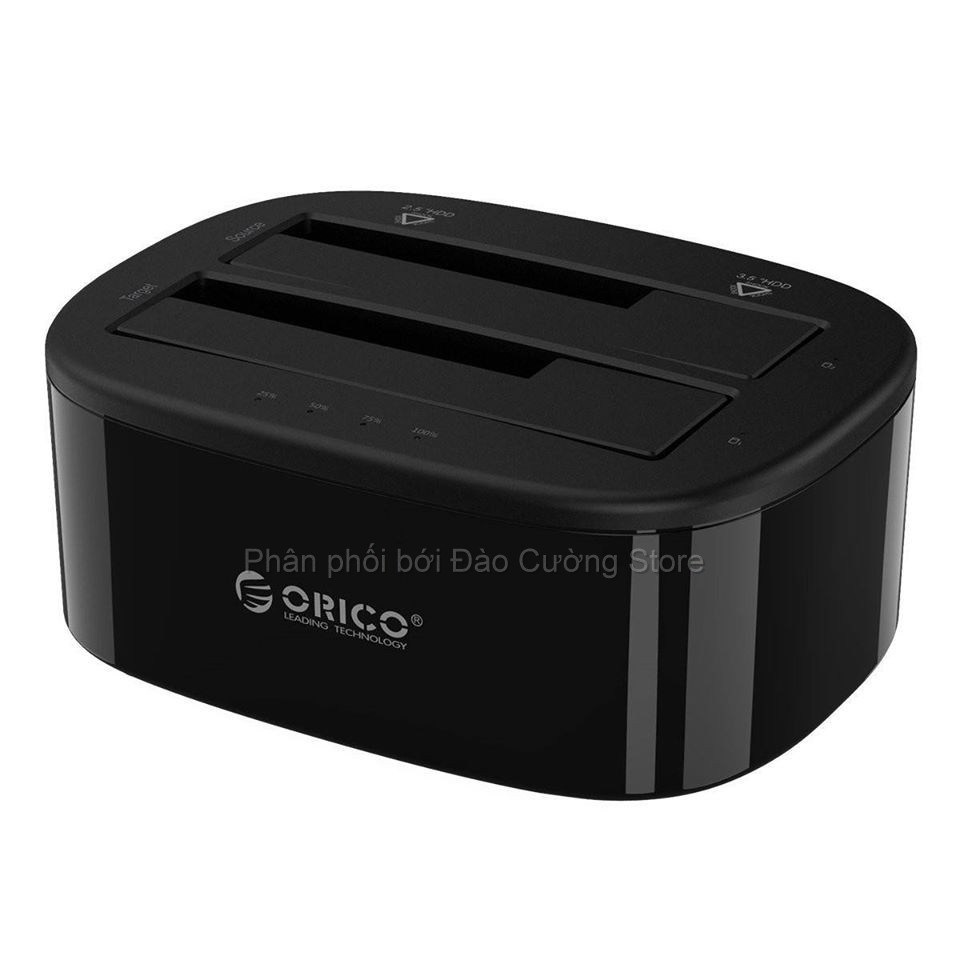 Đầu Đọc Ổ Cứng 6228US3-BK/ 8628US3-C/ 6218US3 / 618US3 ORICO 3.0 Dock Đế Cắm - Box 2 loại HDD-SSD-3.5-2.5inch