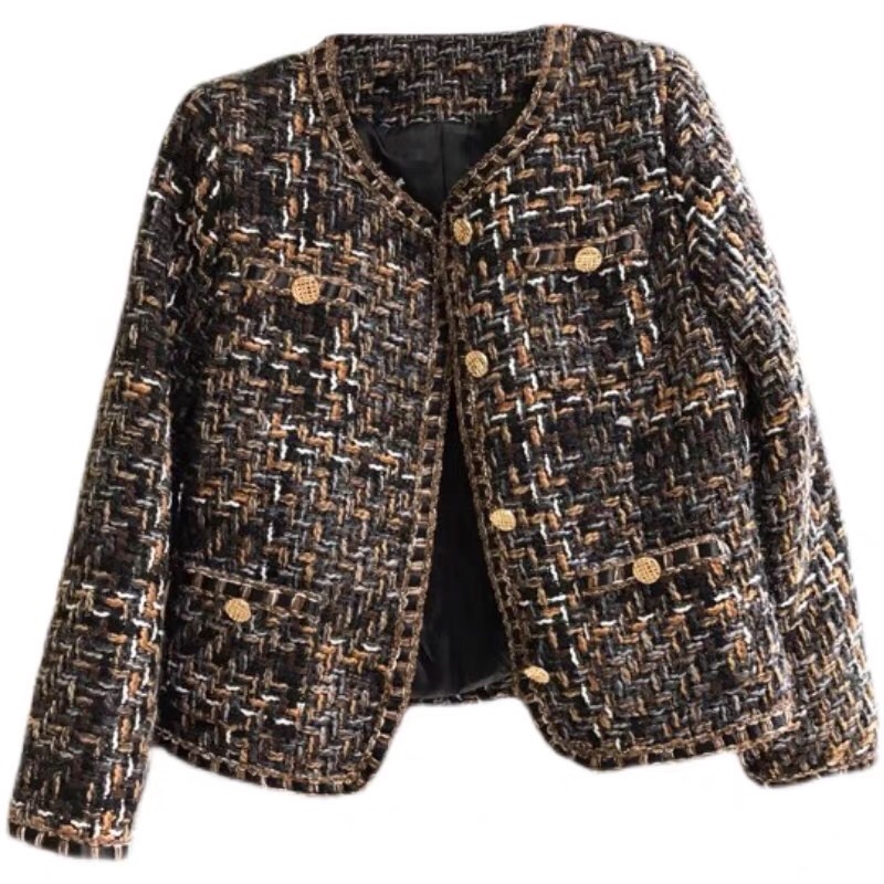 Oder áo dạ tweed dày dặn