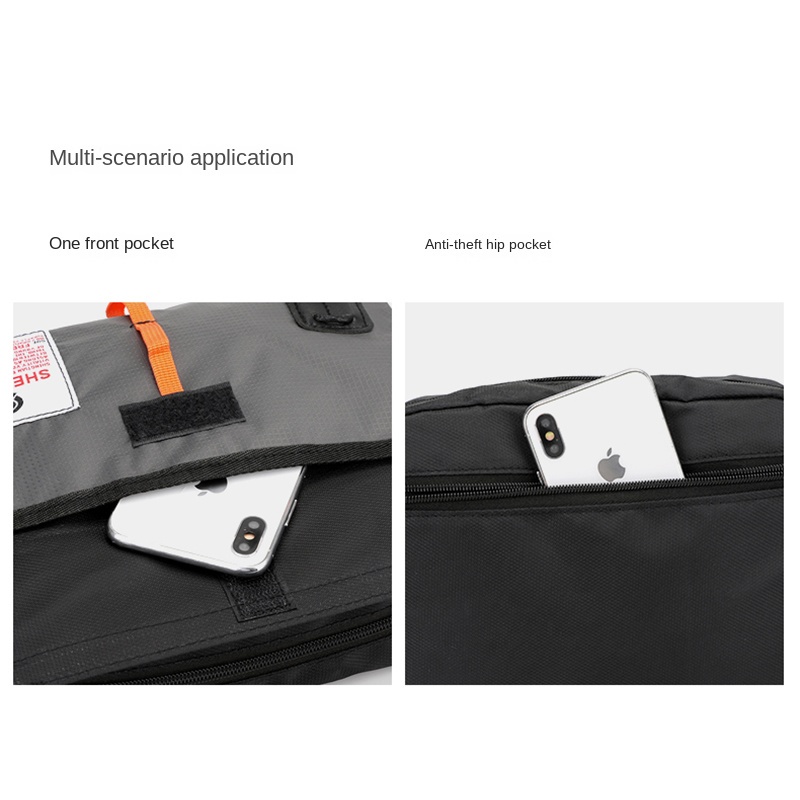 Túi Đeo Chéo Vai Bằng Nylon Chống Thấm Nước Phong Cách Mới Cho Nam