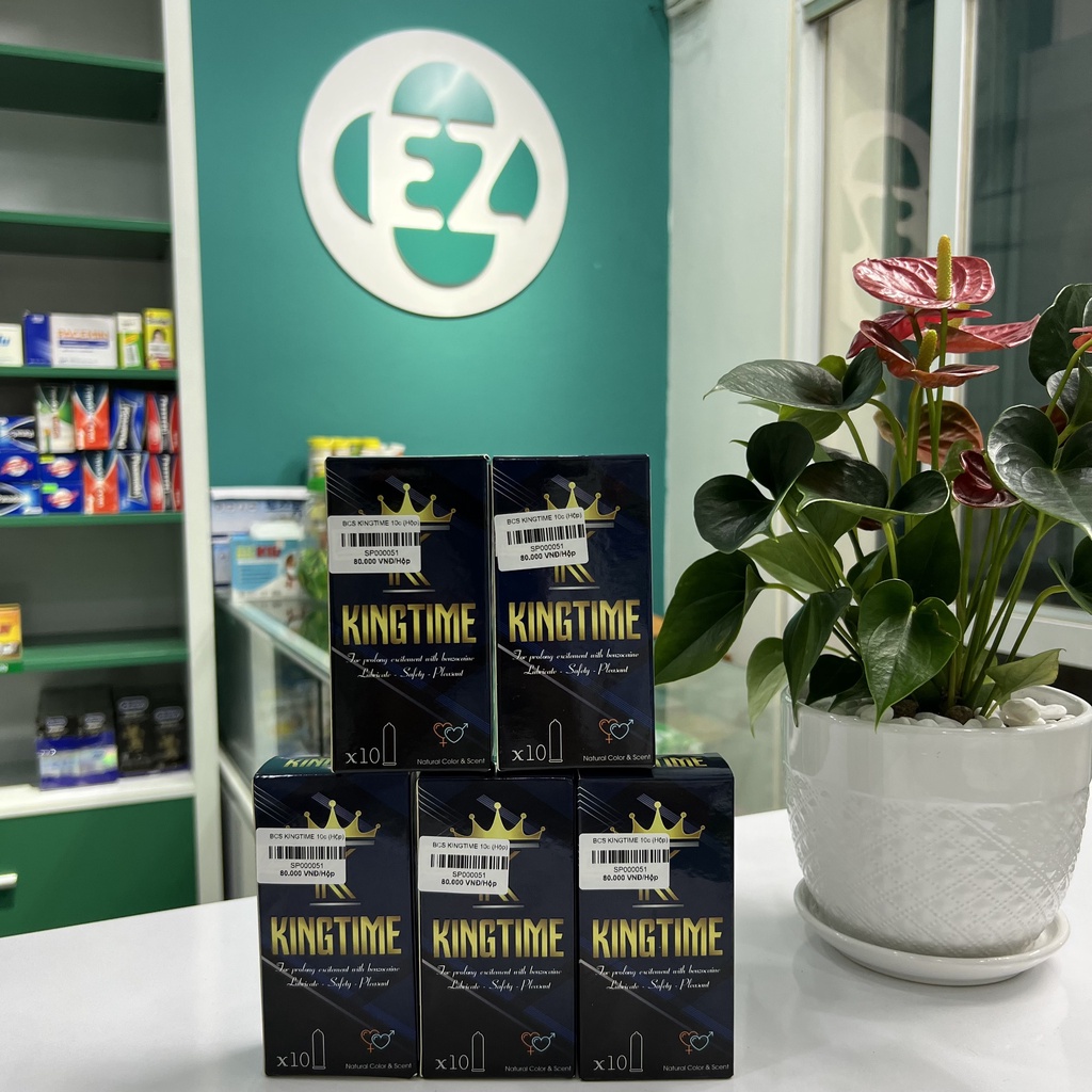 Bao cao su King Time, BCS kéo dài thời gian quan hệ - Ez Pharmacy