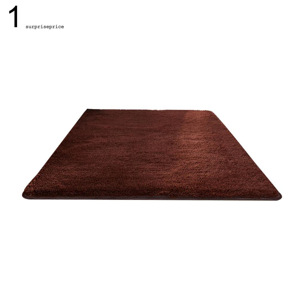 Thảm dày màu trơn trang trí phòng khách / phòng ngủ