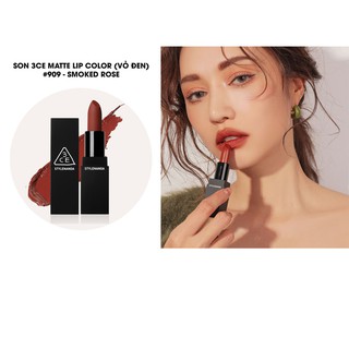 Son thỏi 3ce matte lip color #909 smoked rose