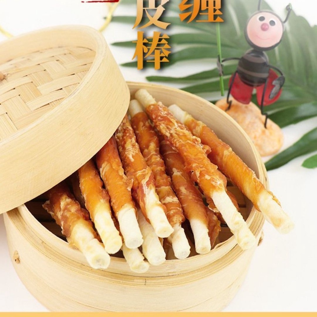 Bánh thưởng cho chó nhiều mùi vị bò, gà, vịt, heo gói 100gr - Laila Petshop