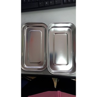 Hộp tiểu phẫu inox(Kích thước: 22cm x 12cm x 5cm)
