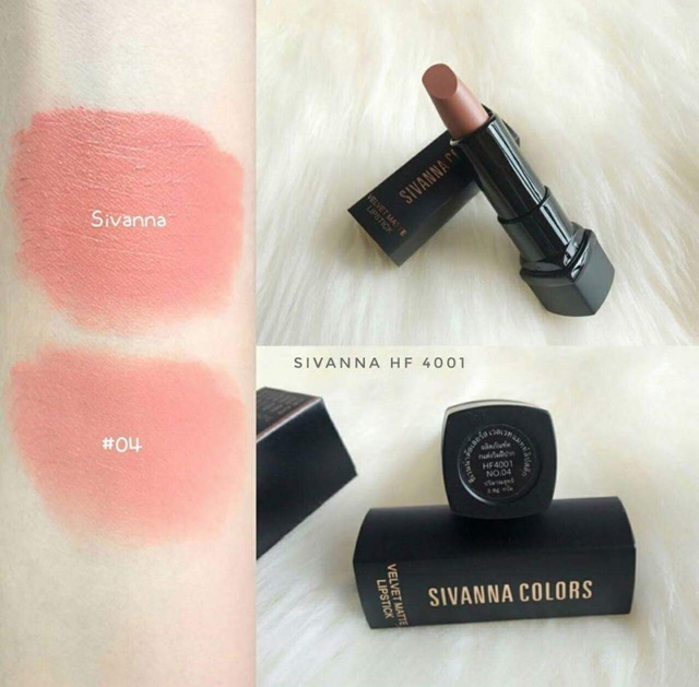 SON LÌ SIVANNA VELVET MATTE FULL BẢNG MÀU