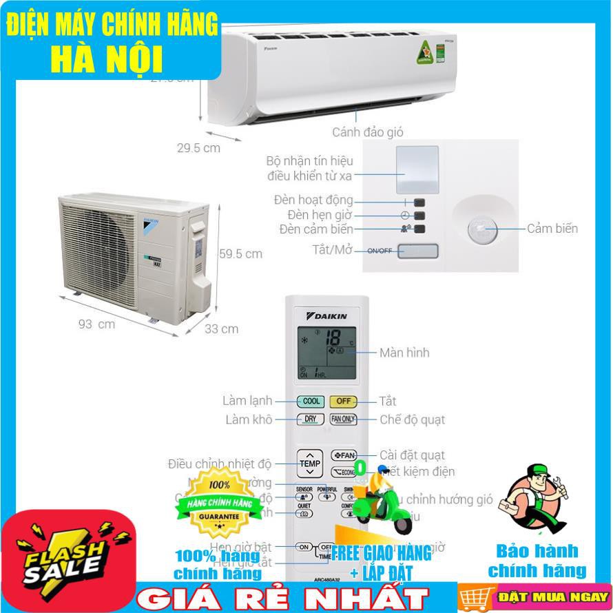 Điều hòa Daikin 1 chiều Inverter R32 Cao cấp FTKC50TVMV/RKC50TVMV