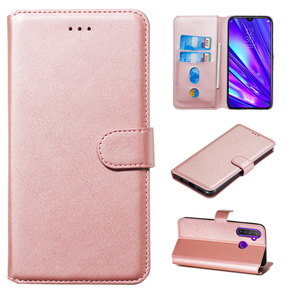 Bao da bò điện thoại nắp lật thời trang cho OPPO Realme C1 C2 A1K A1 A83 A3s A5 A59 F1s | BigBuy360 - bigbuy360.vn
