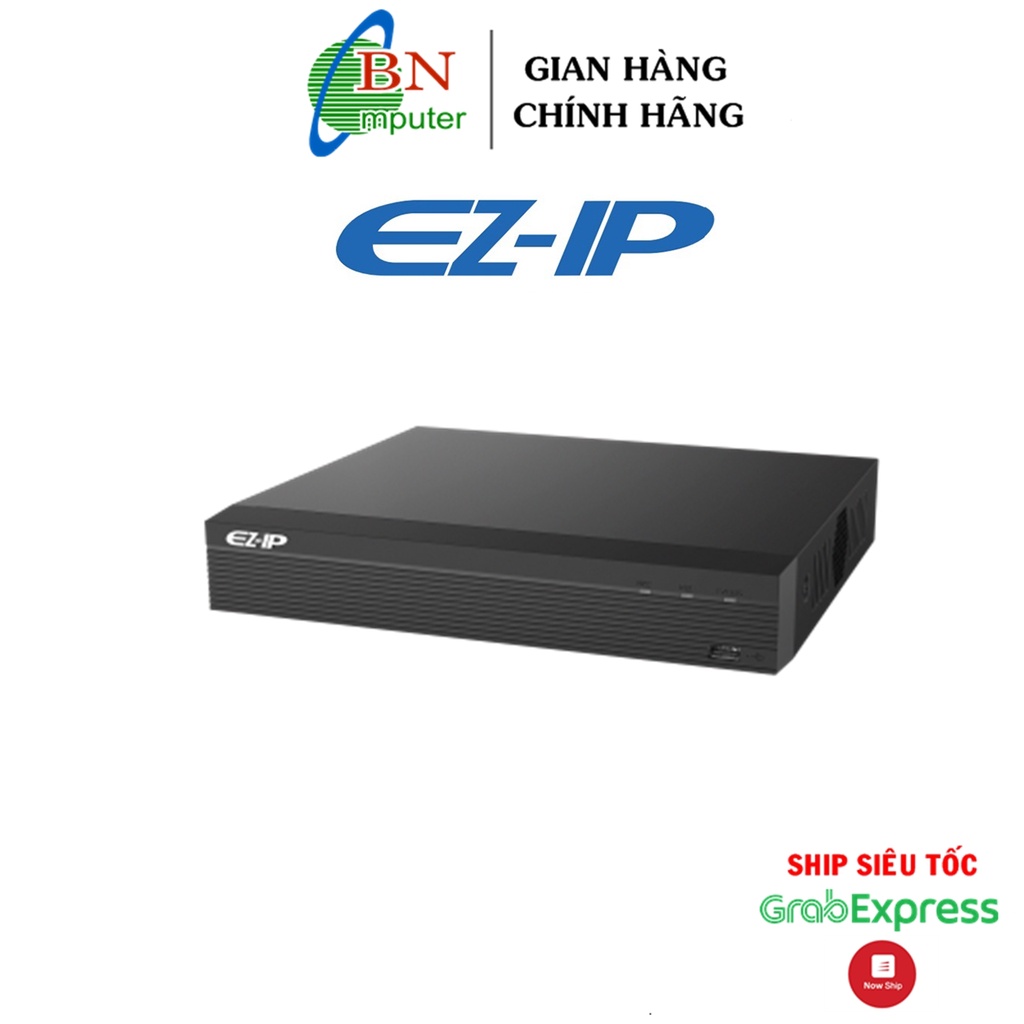 Đầu ghi IP 4 kênh PoE EZ-IP NVR1B04HS-4P bảo hành chính hãng DSS