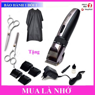 Tông đơ cắt tóc hàn quốc codol 531 tặng kèm bộ kéo cắt tỉa + áo choàng cắt tóc