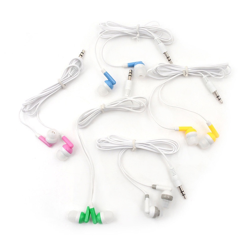 Tai nghe nhét tai jack cắm 3.5mm dài 1m tiện dụng cho điện thoại