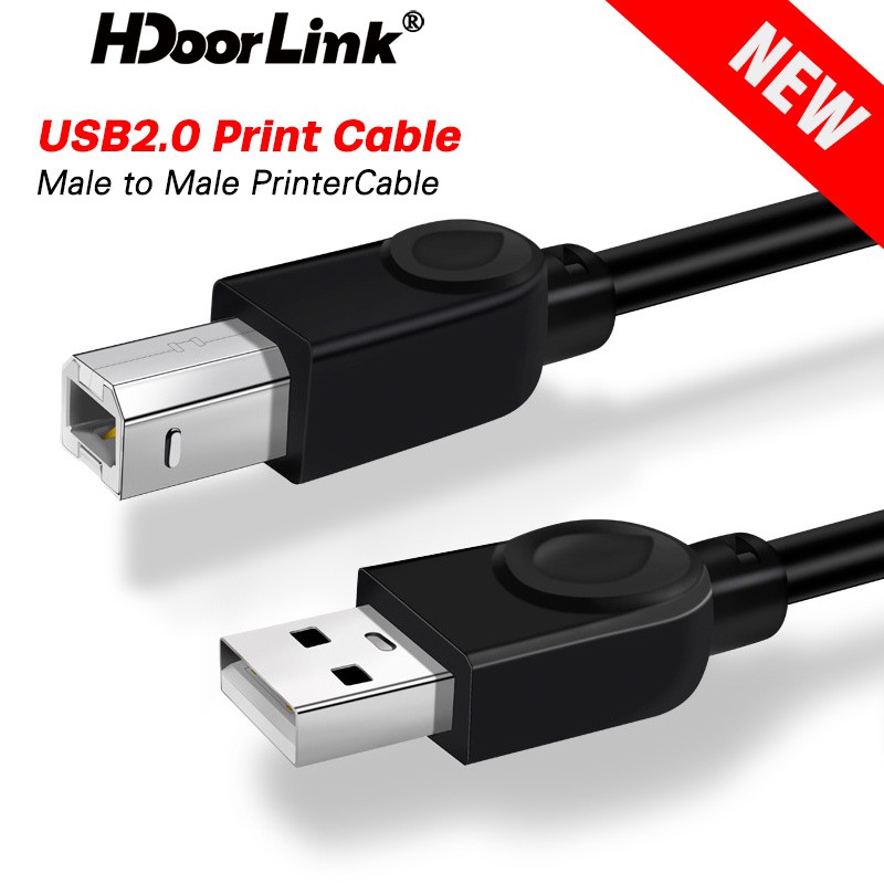 Cáp Truyền Dữ Liệu Hdoorlink Cho Máy In Canon Epson Cổng Usb 3.0 Dài 1m / 3m