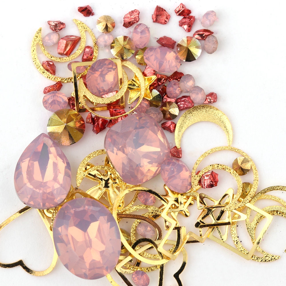 Bột Kim Loại Trang Trí Móng Tay