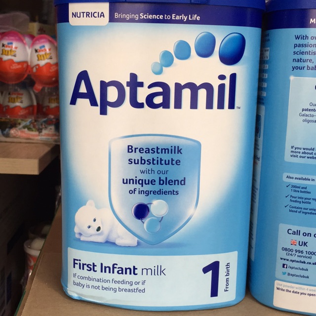 Sữa Aptamil Anh số 1 900g hàng xách tay